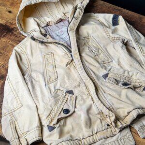 Zara Boys Canvas Jacket w/light insulation